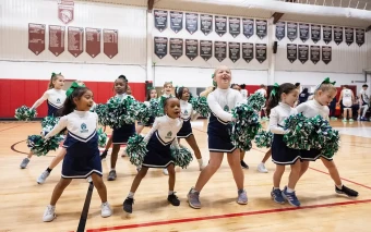 Banner Bearcats vs. Grove Christian Cheerleaders