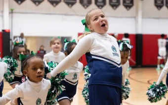 Banner Bearcats vs. Grove Christian Cheerleaders