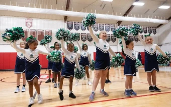 Banner Bearcats vs. Grove Christian Cheerleaders