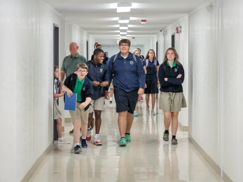 Chesterfield School Hallway