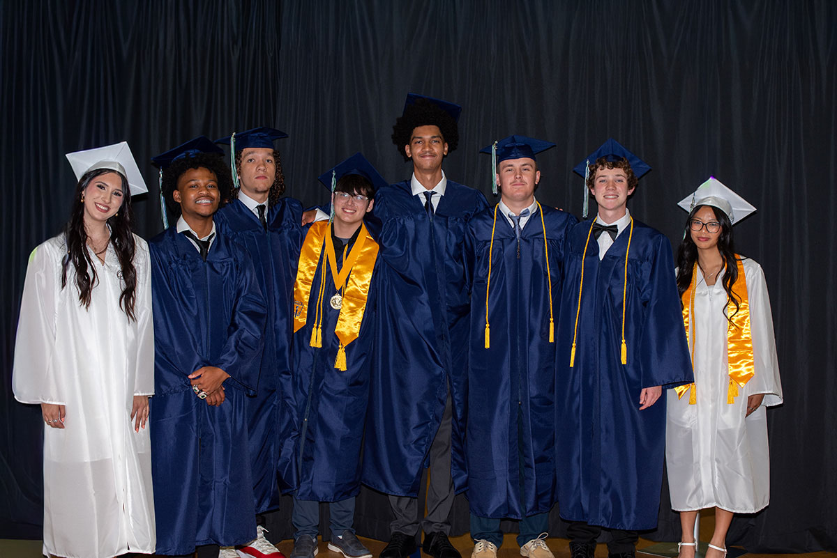 Banner Christian's graduating seniors were recognized at commencement on May 22.